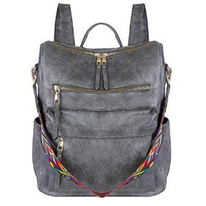 COOFIT PU Leather Backpack Purse